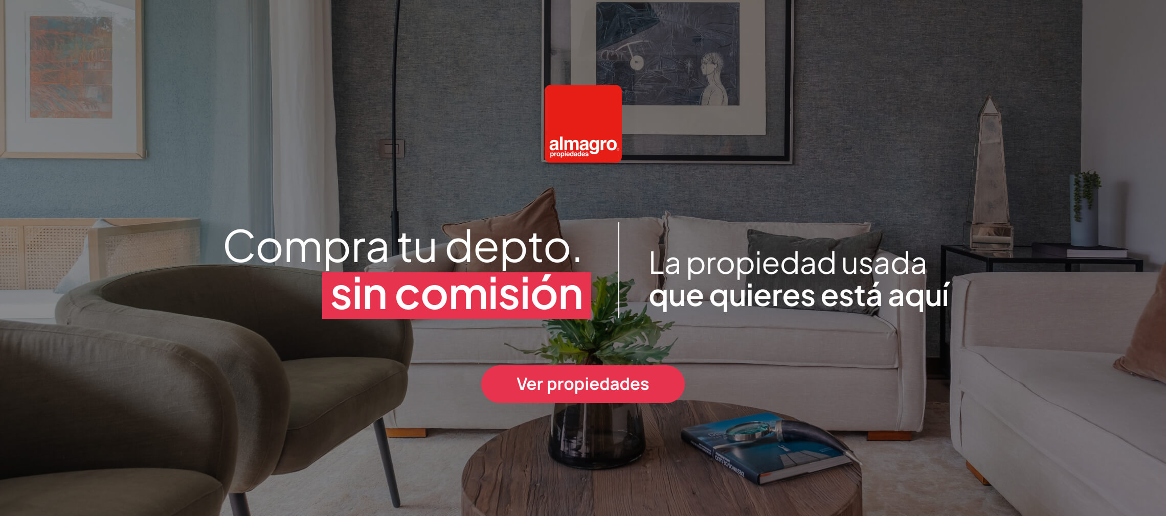 Compra tu depto sin comisión. La propiedad usada que quieres está aquí.